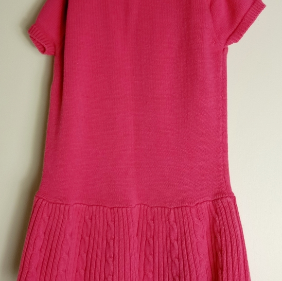 Girl's Pink Nautica Sweater Dress (4T) - Picture 4 of 4